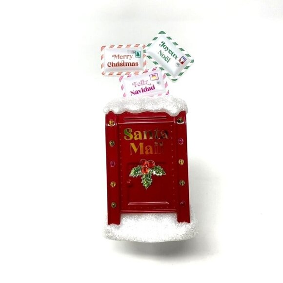 Bath & Body Works Santa Mail Light Up Wallflower Plug In Holiday Decor - Picture 1 of 5